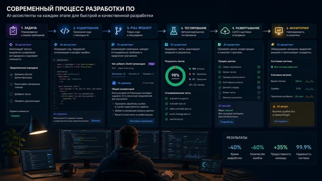 AI в пайплайне разработки: что реально работает